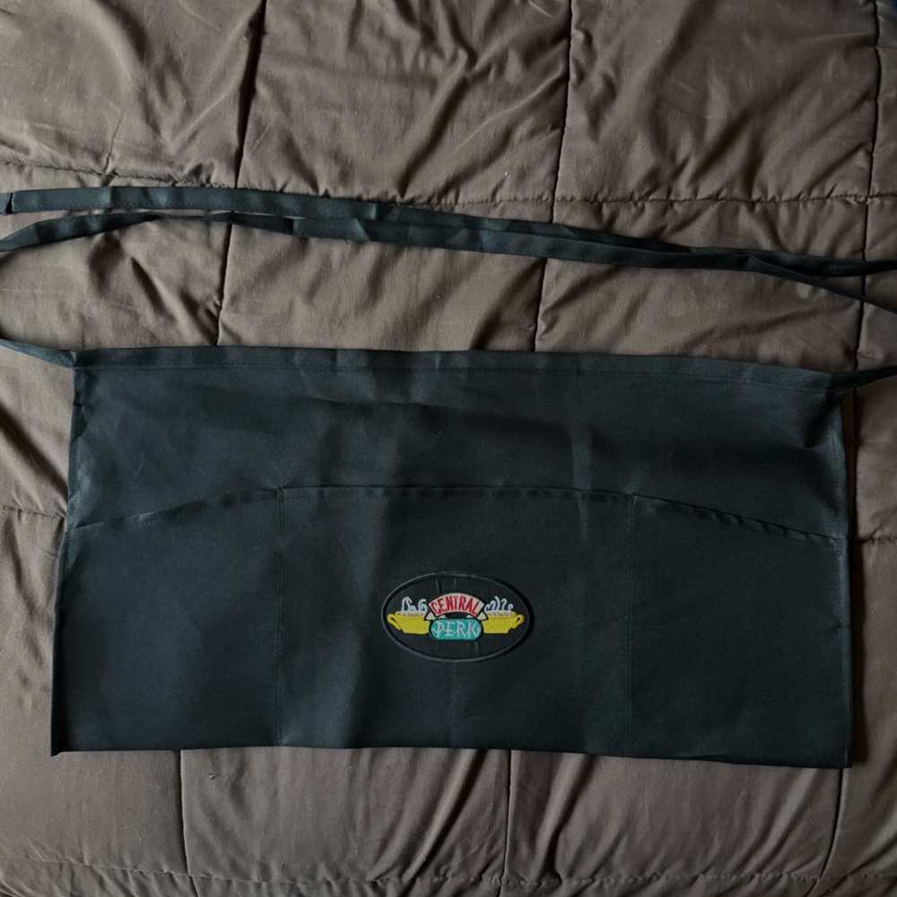 Central Perk Black Apron